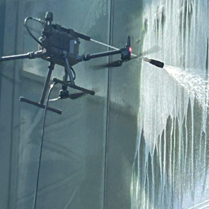 Drone ile Cam Temizliği